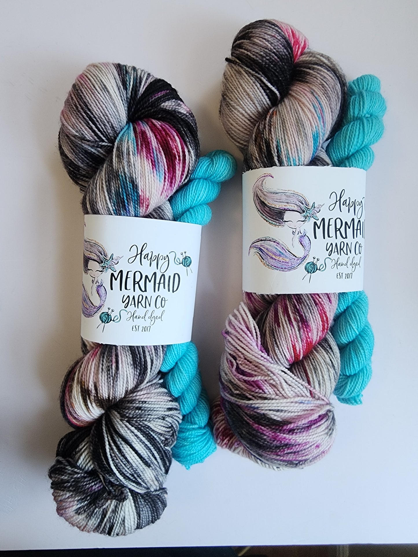 Happy Mermaid Fingering Sock Set