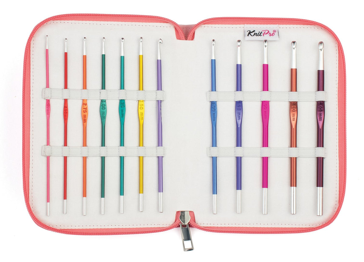 KnitPro Zing Grande Crochet Hook Set (2mm-J)