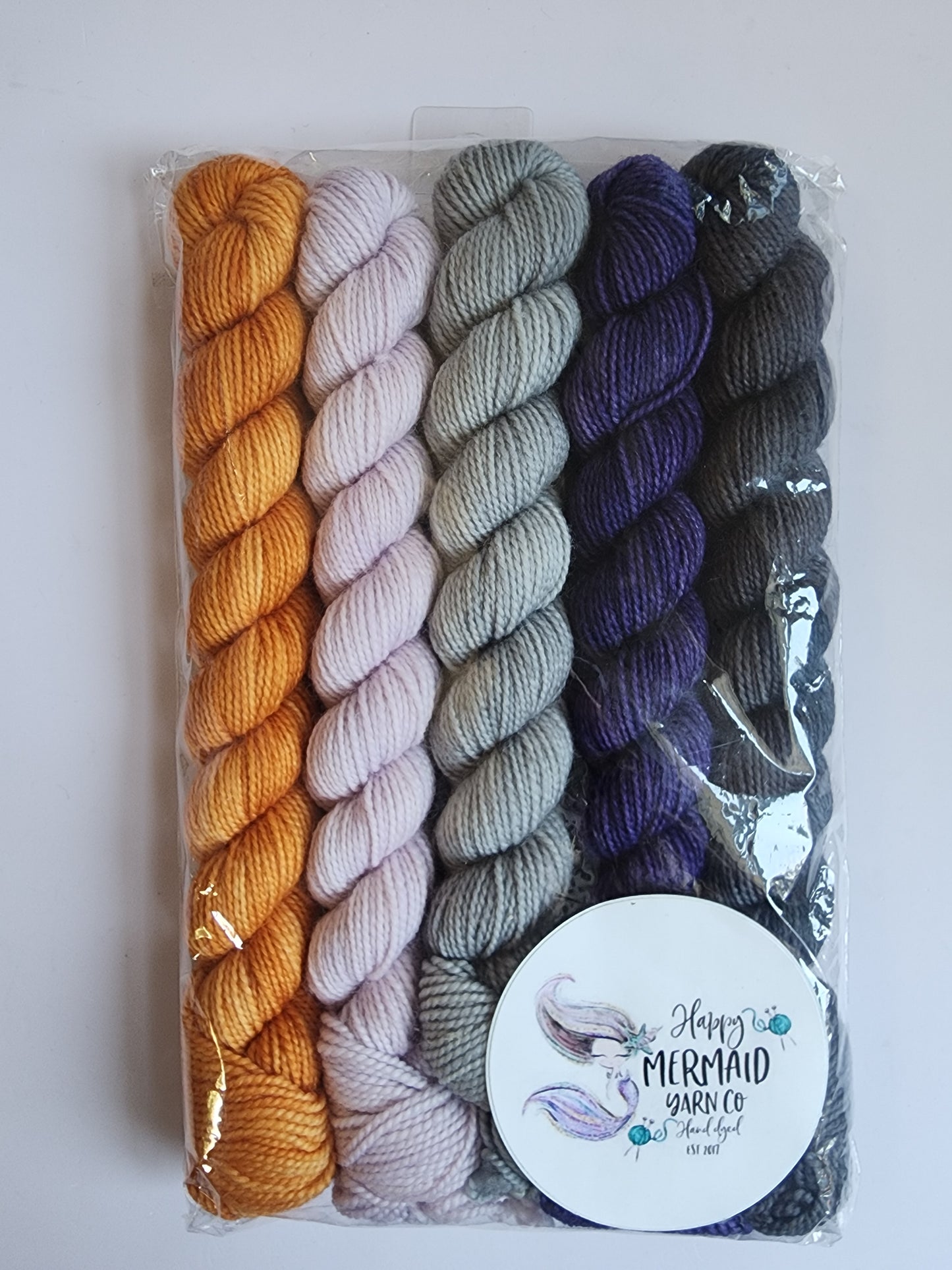 Happy Mermaid Fingering 5 Pack Mini Set