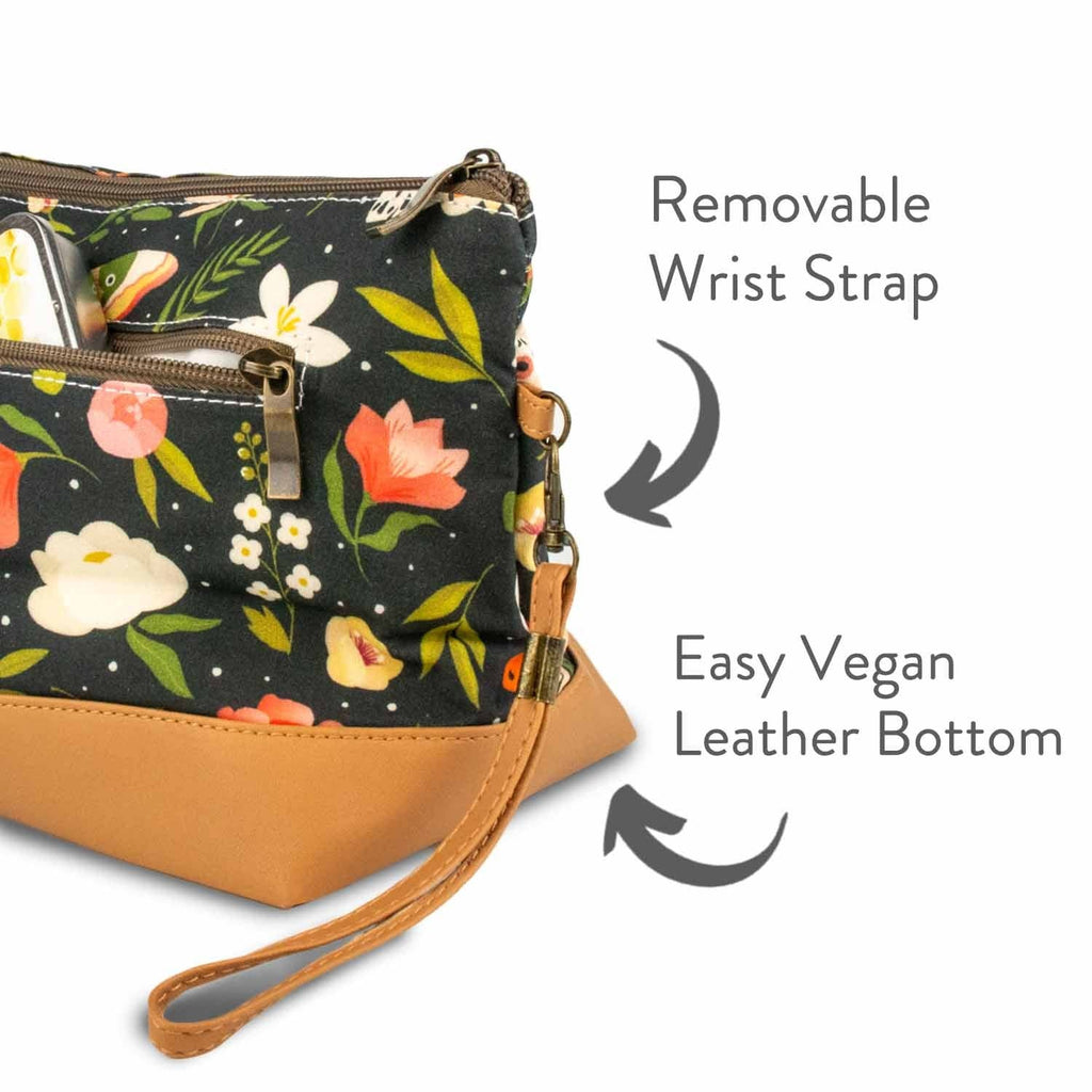 Night Forest Trinity Bag – Medium Zippered Project Bag