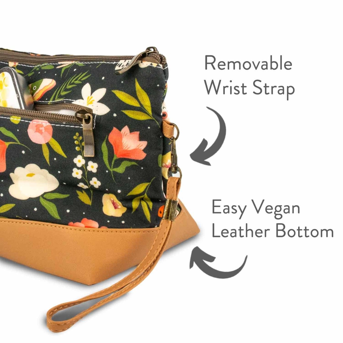 Night Forest Trinity Bag – Medium Zippered Project Bag