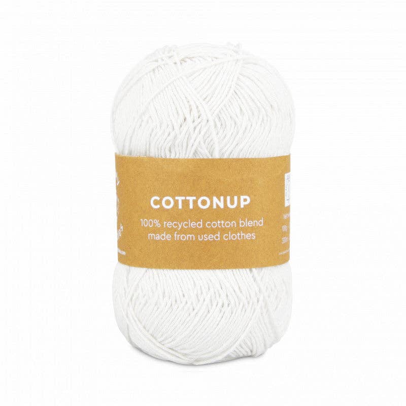 Cottonup - 100% recycled yarn from cotton textile waste