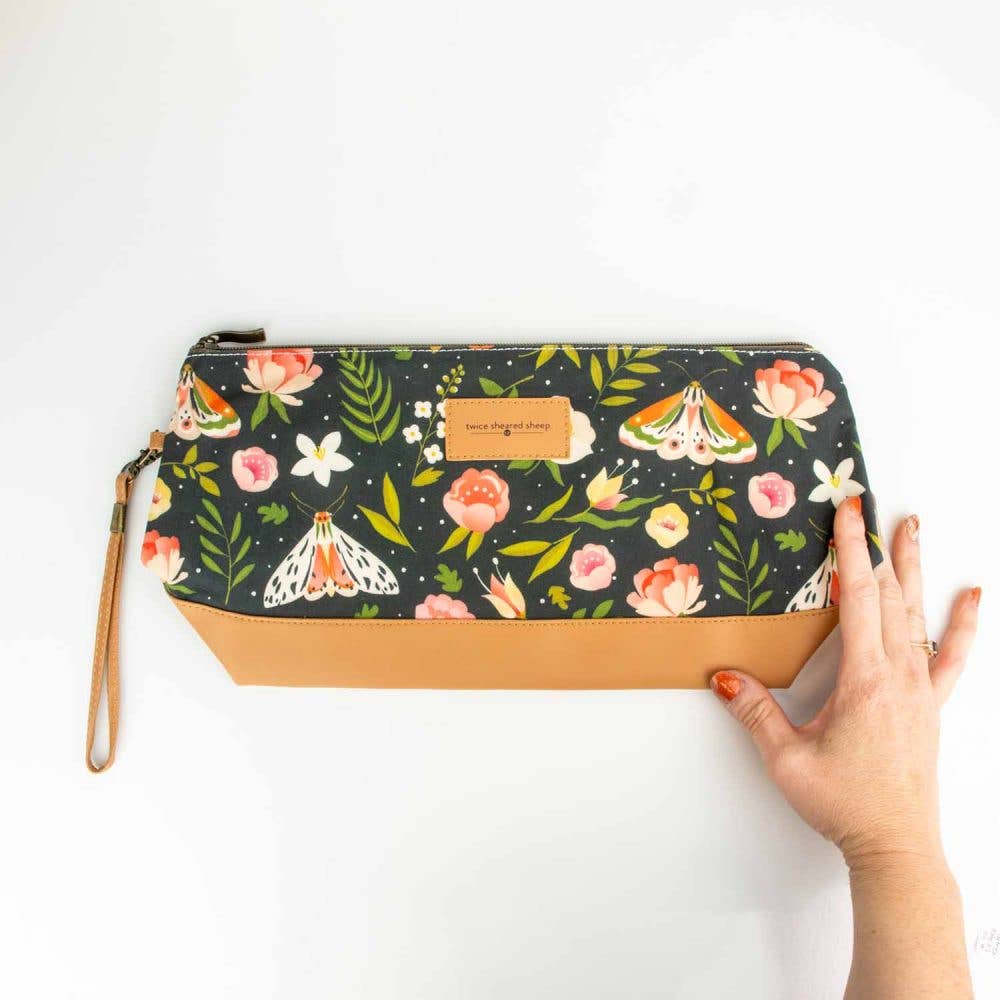 Night Forest Trinity Bag – Medium Zippered Project Bag