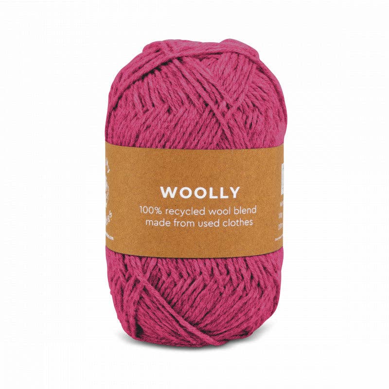 Woolly - 100% recycled yarn from textile waste
