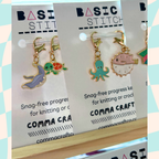 Basic Stitch Marker Set - Enamel
