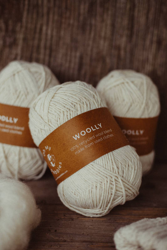 Woolly - 100% recycled yarn from textile waste