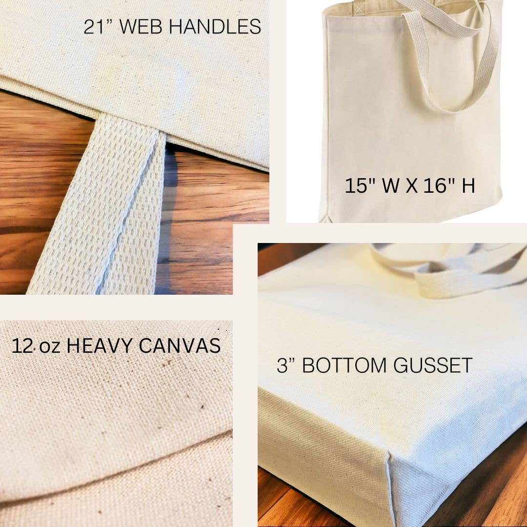 The Hook Haven Canvas Tote Bag