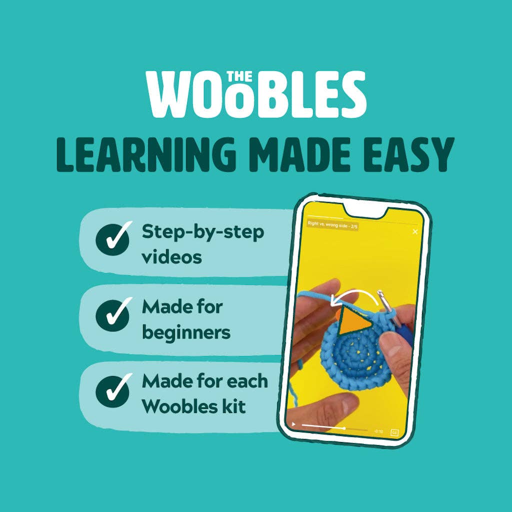 The Woobles - Otis the Snake Plant Crochet Kit