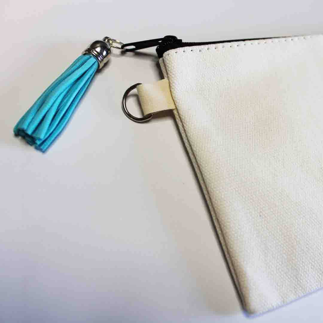 Crochet Yarn Ball Small Canvas Pouch - HH Branded