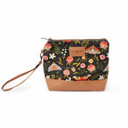 Mini Trini Bag – Small Zippered Project Bag - Night Forest