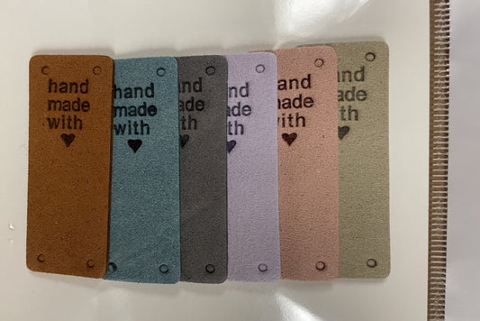 Handmade Leather Project Labels