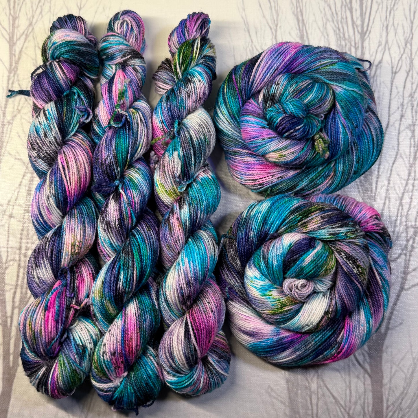 Twist My Stitch - 50g Titanium 75/25