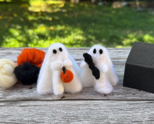 Spooky Needle Felting
