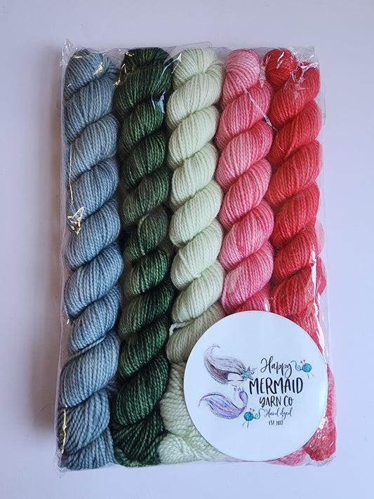 Happy Mermaid Fingering 5 Pack Mini Set