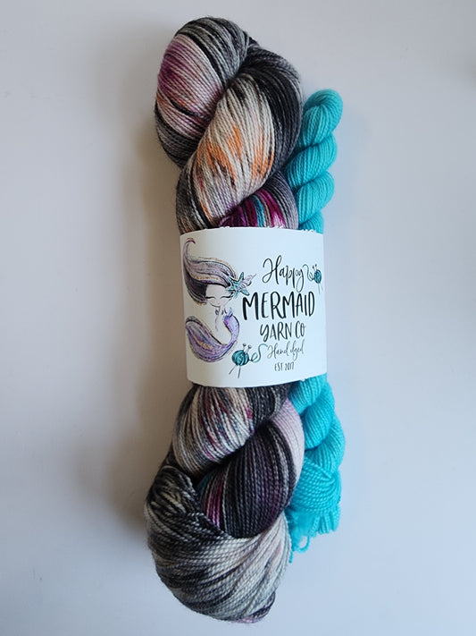 Happy Mermaid Fingering Sock Set